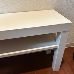 IKEA ホワイト　コンパクト　テレビ台の画像