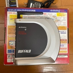 無線ルータ　WHR-HP-G54の画像