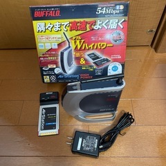 無線ルータ　WHR-HP-G54