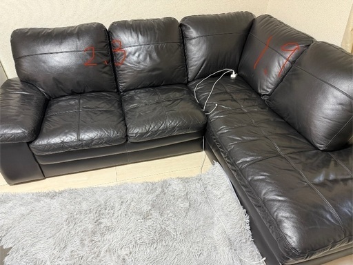 ニトリのホンカワソファ