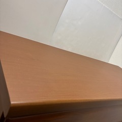 2つ重ね整理タンス　120ワイドチェストの画像