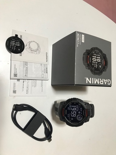 その他 GARMIN  Instinct 3 Dual Power  50mm Black