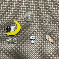 ガラスの小物3点