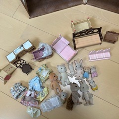 シルバニアファミリー　バス　おもちゃの画像