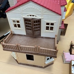 シルバニアファミリー　バス　おもちゃの画像