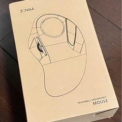 JOMAA RGB バックライト付きワイヤレス トラックボール マウス ワイヤレス 2.4Gの画像