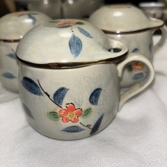 茶碗蒸し　皿　手つき　薬味おろしつきの画像