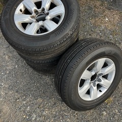 ブリヂストン アレンザ LX100 アルミホイール 265/65...