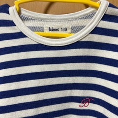 薄手トレーナーワンピ　130サイズの画像