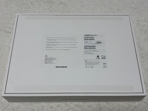 【中古】MacBookAir/M3チップ/メモリ16GB/ストレージ512GB