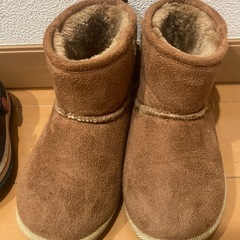 茶色ムートン16cmくらい