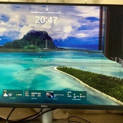 【ジャンク】dell 27インチ　モニタ　　