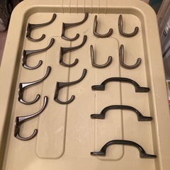 DIY フックなど14点 セリアで購入