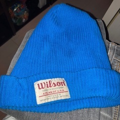ニット帽　wilson