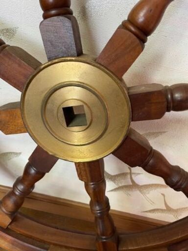 船の舵 操舵輪 直径92cm ハンドル 船舶 船舵 オブジェ 船の舵 操舵輪 直径92cm ハンドル 船舶 船舵 オブジェ