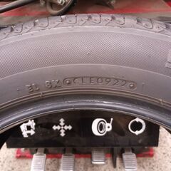 作業可能 程度良好 205/55R16 2022年 ﾌﾞﾘﾁﾞｽﾄﾝ製造 ｾｲﾊﾞｰﾘﾝｸﾞ 夏ﾀｲﾔ 2本の画像