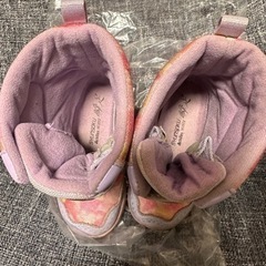 16.0 EEE 瞬足　光る冬ブーツの画像