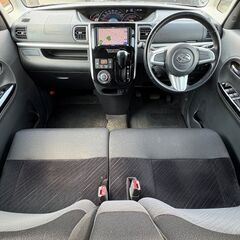 格安 ダイハツ タントカスタム RS SA 8.9万㎞ 車検２年付き ターボエンジン 両側電動スライドドア 衝突軽減システム HIDヘッドライト オートライト ETC スマートキー スペアキーの画像