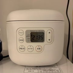 美品　無印良品　炊飯器