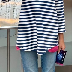 薄手トレーナーワンピ　130サイズの画像