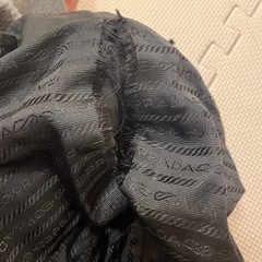 PRADA ショルダーバッグ　三角ロゴ ナイロン×レザー　ブラックの画像