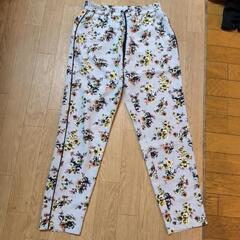 新品同様　GU　シフォンパンツ　