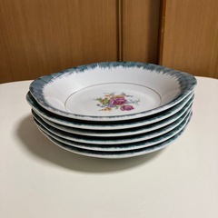カレー、シチュー皿6枚の画像