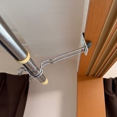 室内物干し掛け　鴨居フックの画像