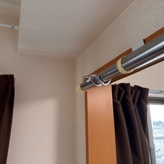 室内物干し掛け　鴨居フックの画像