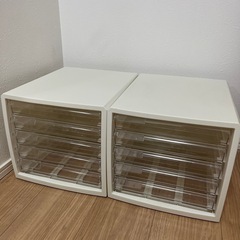 A4レターケース5段　2つ
