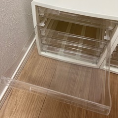 A4レターケース5段　2つの画像