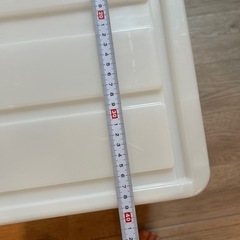 プラスチック衣装ケース　２個の画像