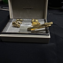 renoma PARIS タイピン　カフスセットの画像