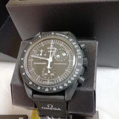 未使用品。OMEGA×Swatch　スヌーピー　ムーンフェイズ　腕時計