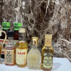 古酒　ミニボトル　まとめ売り　ウイスキーの画像