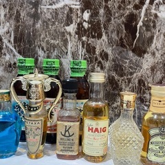 古酒　ミニボトル　まとめ売り　ウイスキーの画像