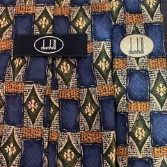 【美品】Dunhill ダンヒル ネクタイ シルク100% 高級ブランド ダンヒルの画像