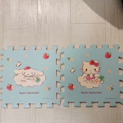 美品サンリオジョイントマット6枚セットの画像