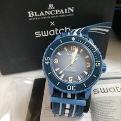 未使用近いコレクション品。BLANCPAIN × Swatch ...