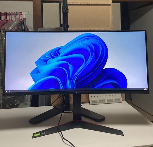 LG 34インチウルトラワイドモニター 34GL750-B VESAマウント対応