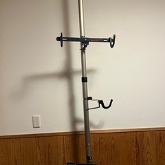 自転車スタンド突っ張り式
