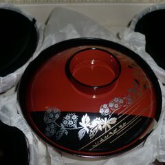 高級漆器　蓋付椀　20セット以上（内未使用箱入5セット×２含、他使用少）　重箱おまけ　お店などでいかがでしょうかの画像