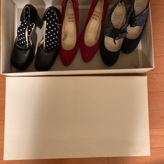 23 cm サイズ　6cm 8cm ヒール　シューズ　パンプス　セット