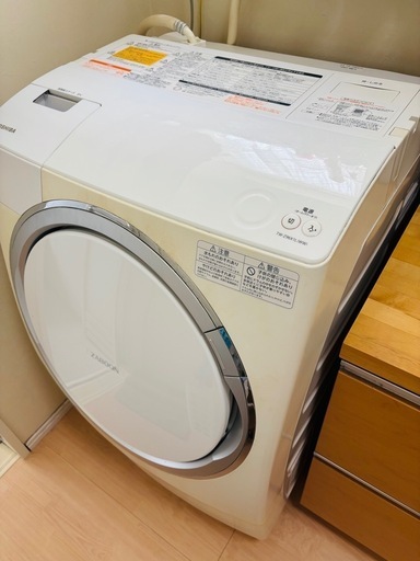 ドラム式洗濯機 Amazon | 東芝 9.0kg ドラム式洗濯乾燥機【左開き】グラン