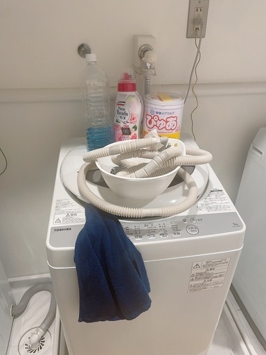 洗濯機5キロ (さな) 上尾の生活家電《洗濯機》の中古あげます