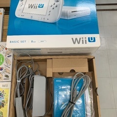 Wii U 本体 8GB ホワイト ゲーム5本付きの画像
