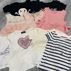 子供服　100 春夏　女の子　キッズ　保育園着の画像