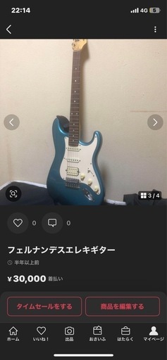 フェルナンデスギター