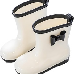 新品未使用キッズ レインシューズ レインブーツ 長靴  23cm 男の子 女の子 雨靴 子供靴 軽量 ミドル丈 通園 通学 晴雨兼用の画像