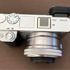 SONY α6400（シルバー）の画像